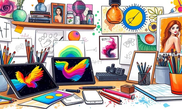 5 Principales Aplicaciones para Dibujar y Pintar Digitalmente